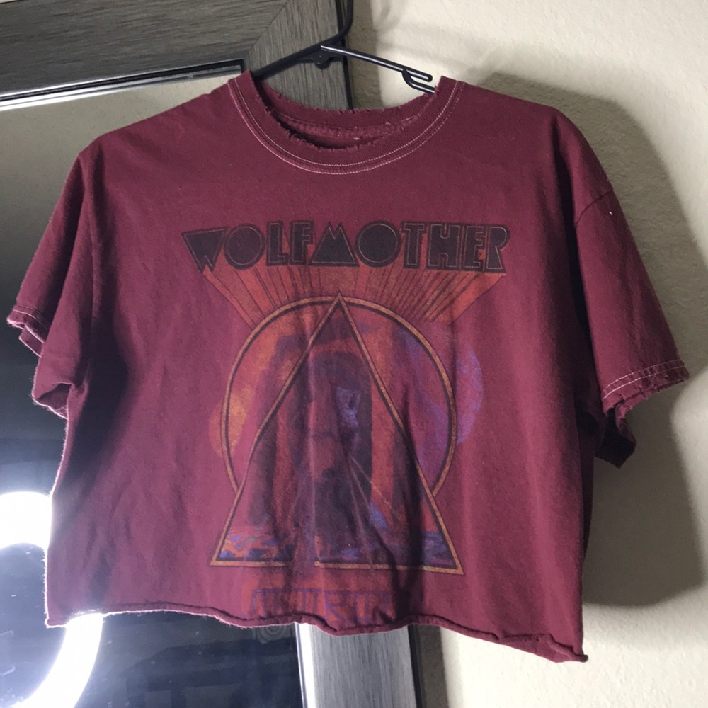 WolfMother Crop Top Shirt